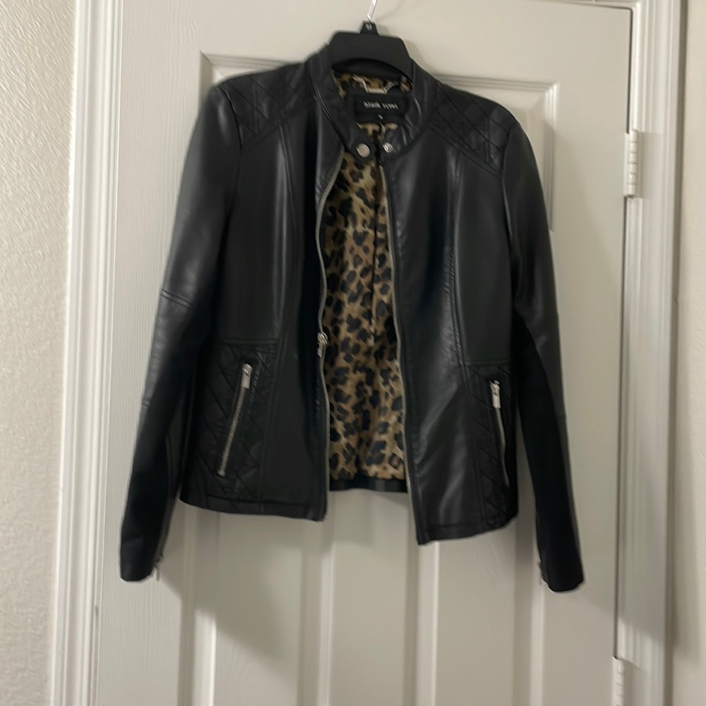 Black Rivet Moto Jacket
